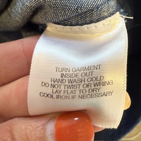 Alfred Dunner Womens Denim Vest Floral Embroidered Beaded Accents Sz 20W Boho - Picture 4 of 10